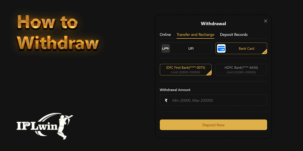How to Withdraw at IPLWin?