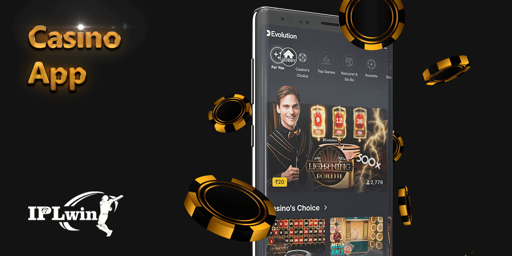 Iplwin Casino in the App: Slots and Live Section
